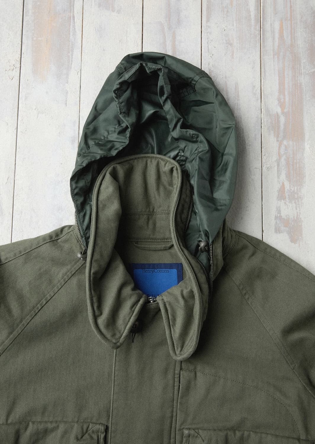 (새상품급) [FFC x DOCUMENT] 헨리코튼 도큐먼트 피싱 자켓 상품이미지4