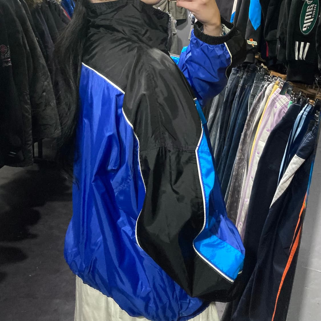 [IM] 나이키 바람막이 블랙블루 상품이미지7