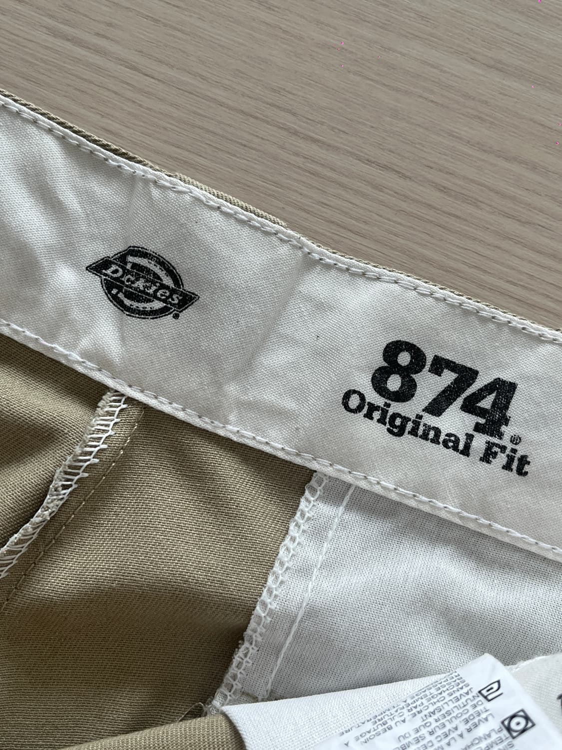 디키즈 874 오리지널 치노 워크팬츠 32x29 (카키 베이지) 상품이미지4