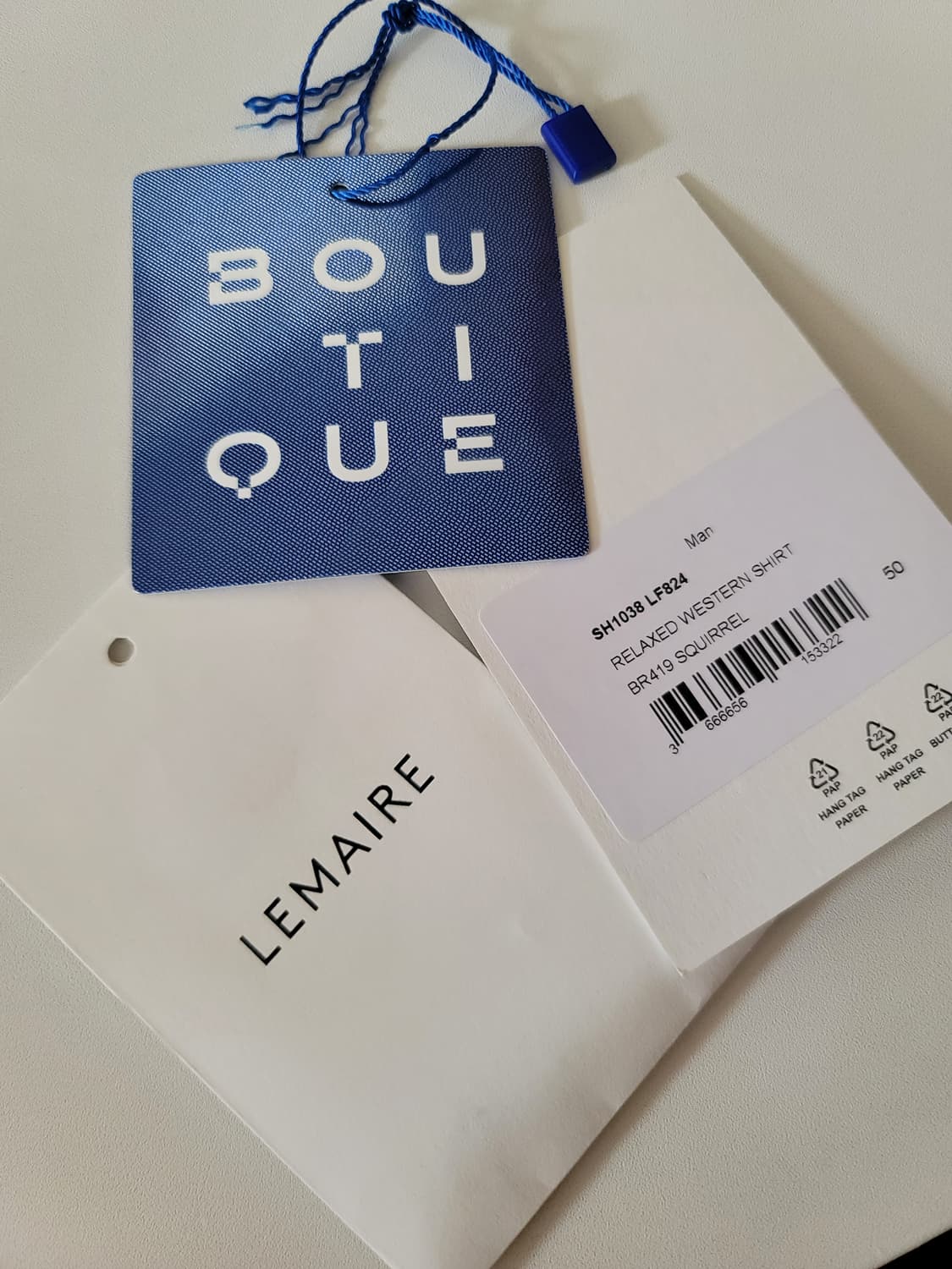 르메르 웨스턴 셔츠 브라운 [50] 상품이미지3