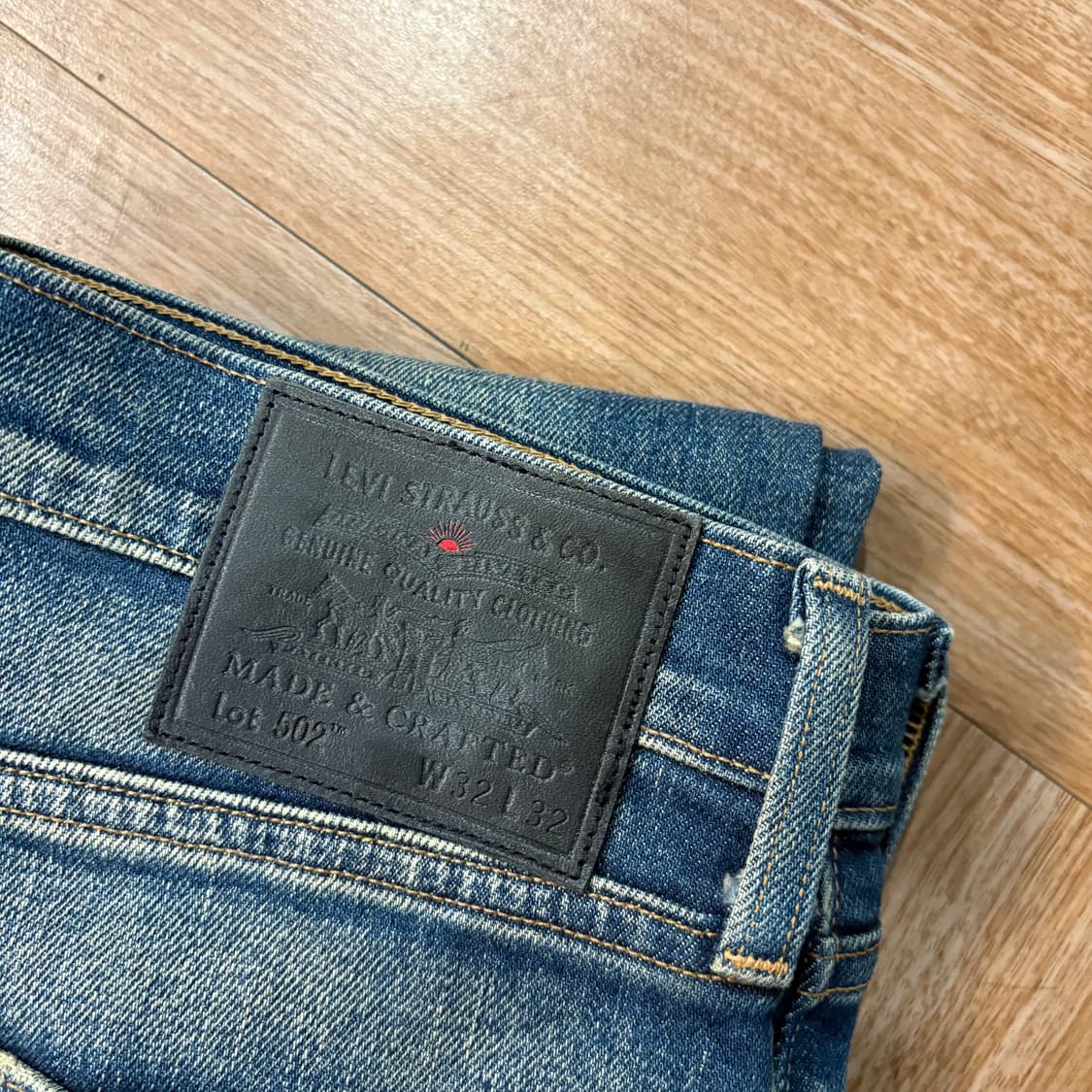리바이스 LMC(made & crafted) 502 데님팬츠 상품이미지2
