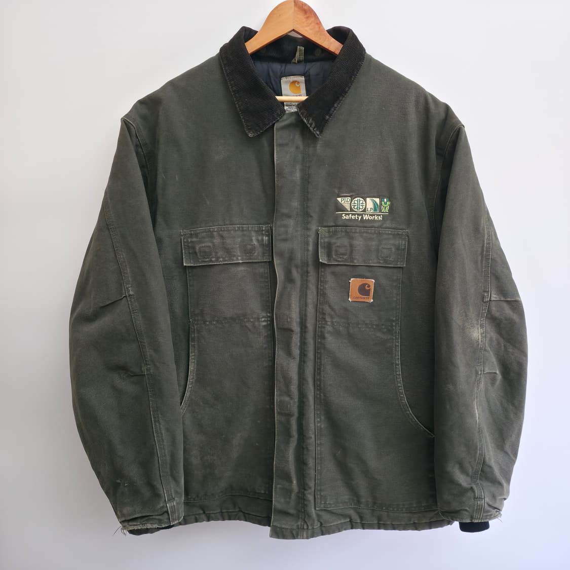 [XXL] 칼하트 C26 모스그린 워크 자켓 상품이미지1