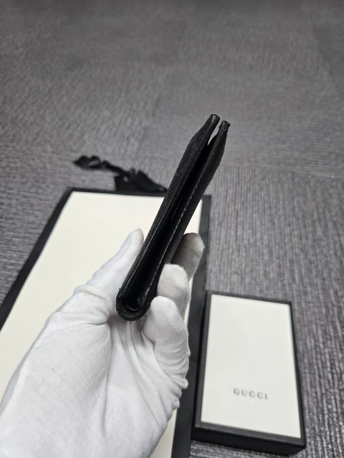 [특가][정품] 구찌 웹삼선 반지갑 상품이미지3