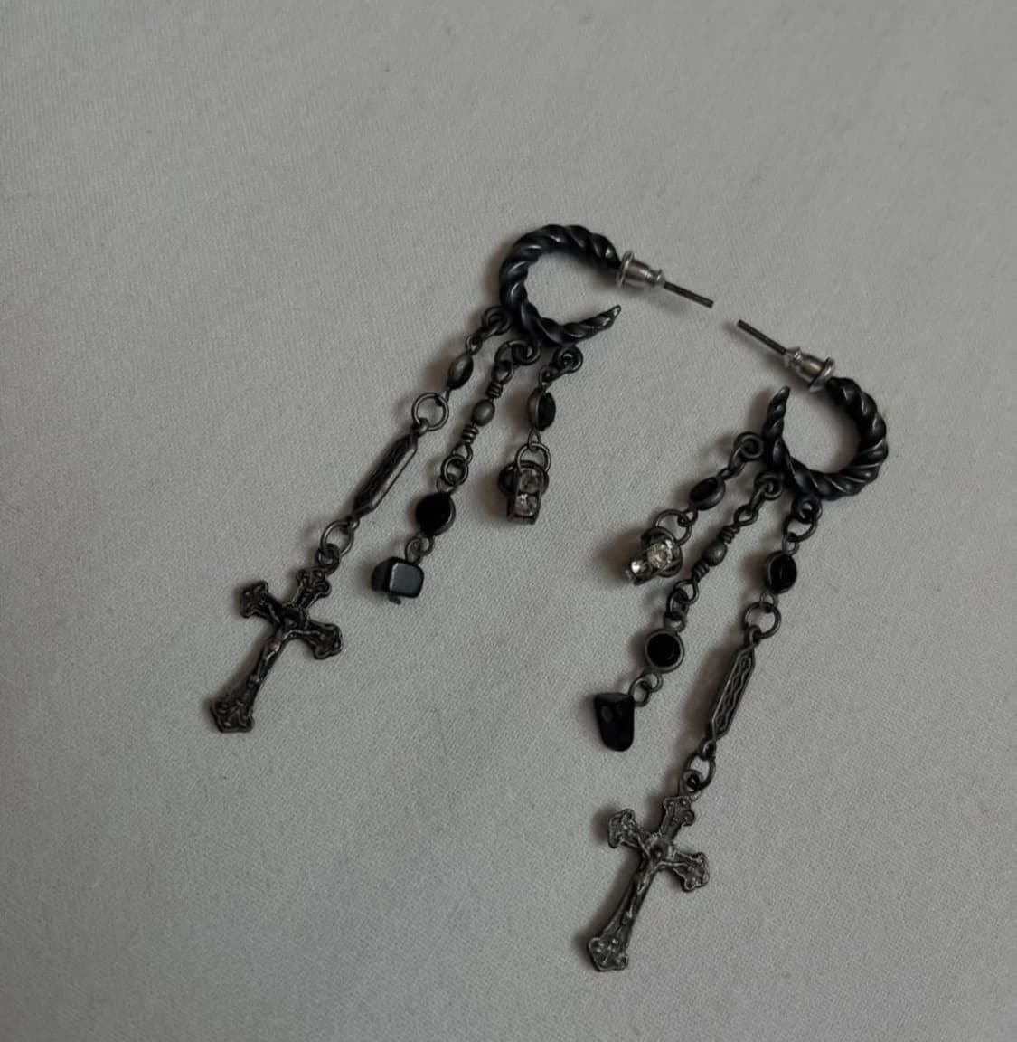 Fuga Archive Cross Layered Piercing 상품이미지1