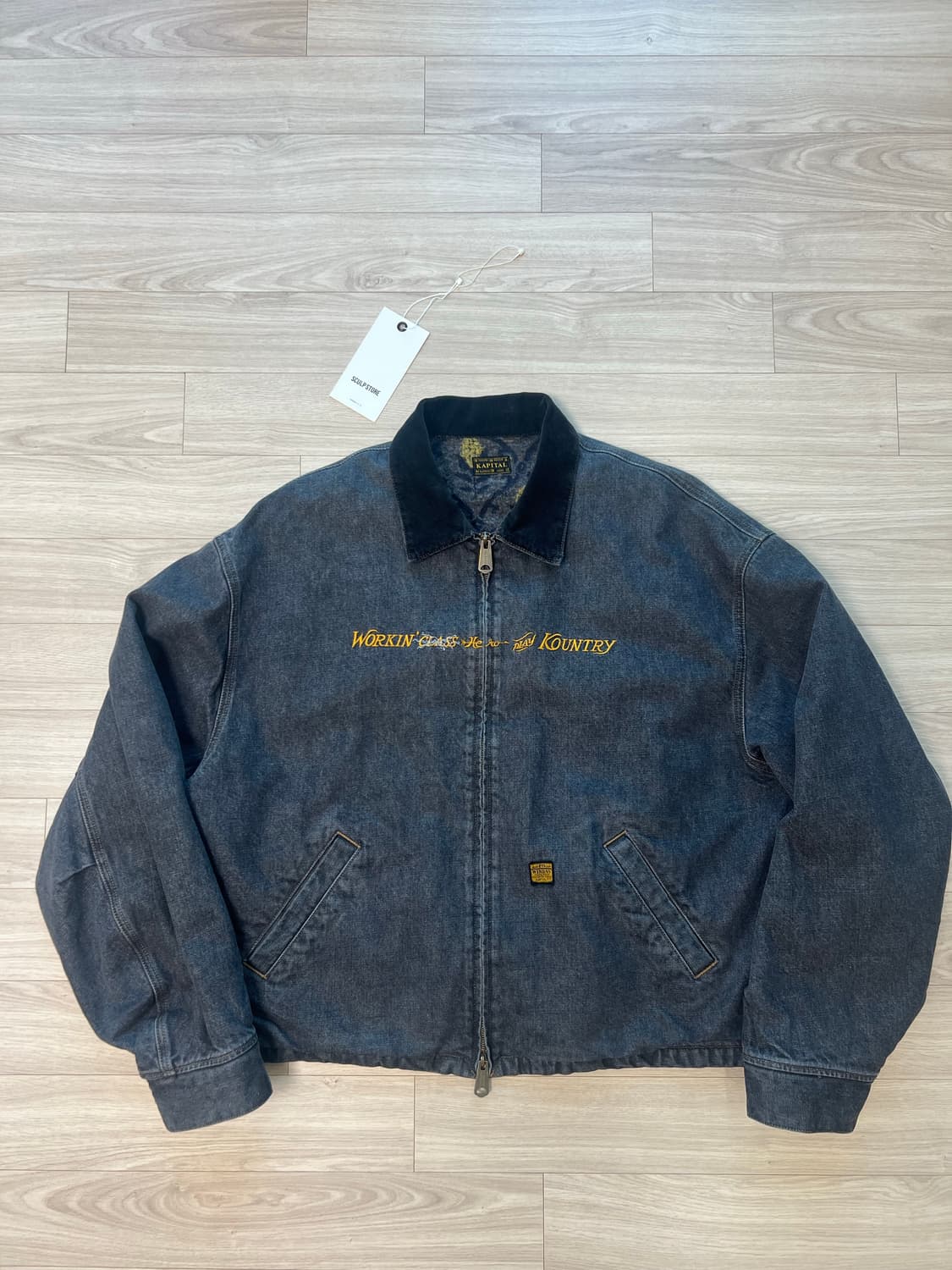 캐피탈 티백 드리즐러 키나리 데님 자켓 / 4 상품이미지1