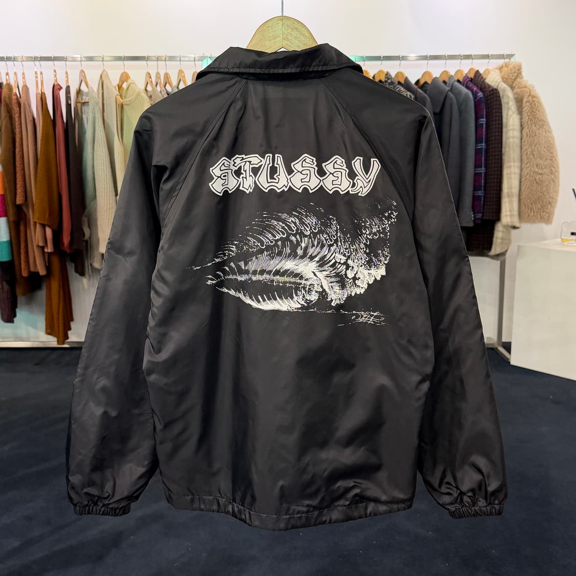 [S] Stussy 스투시 빅웨이브 코치자켓  상품이미지1