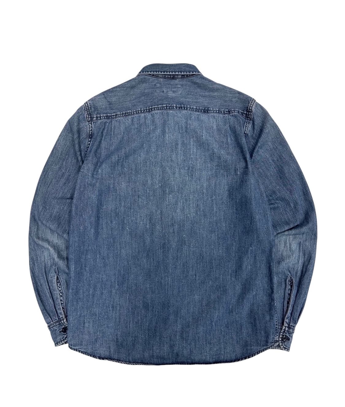 데님앤서플라이 샴브레이 셔츠 (M)  상품이미지7