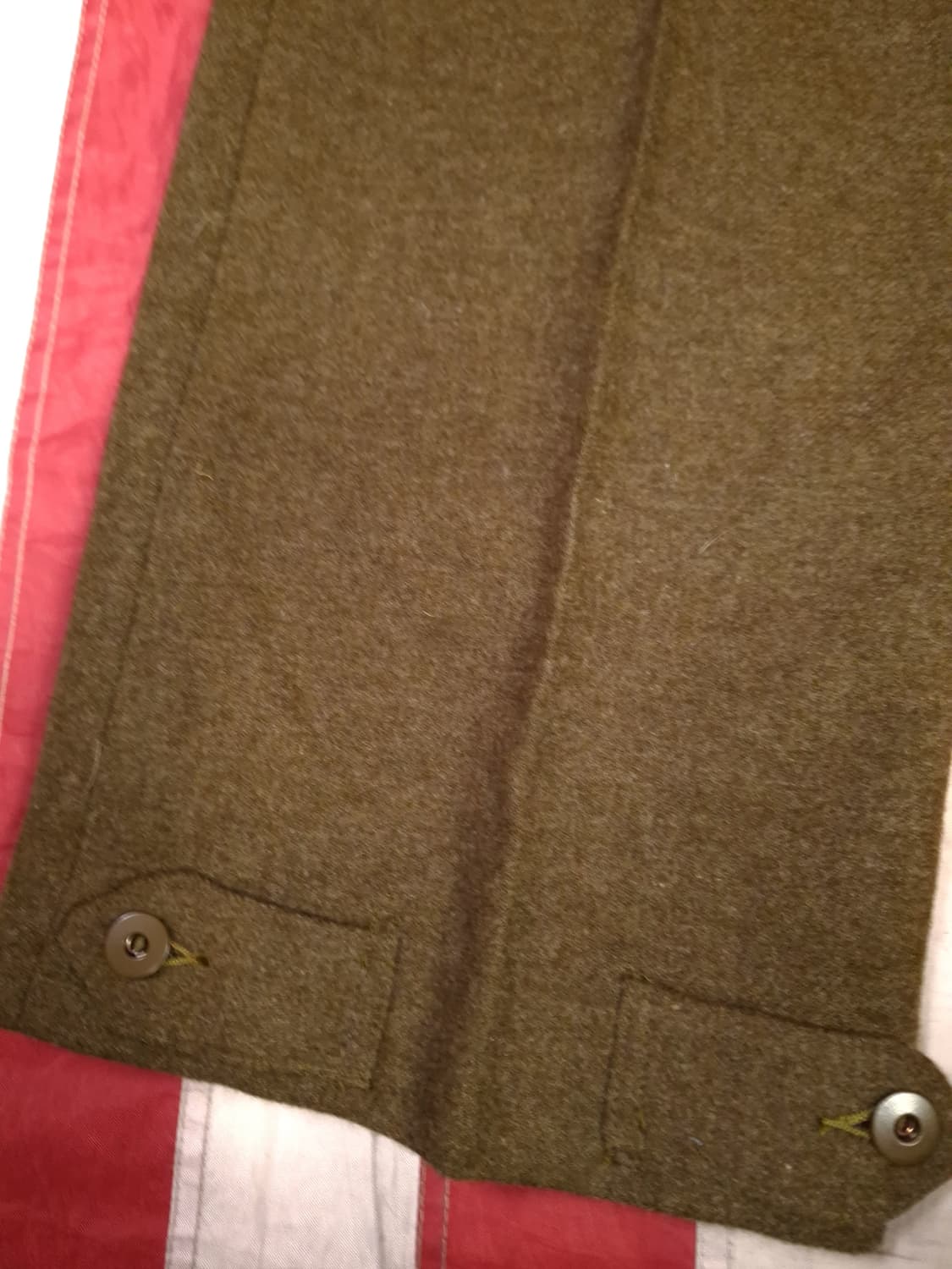 새제품 오리지날 영국군 마린 울 코만도 팬츠 상품이미지7