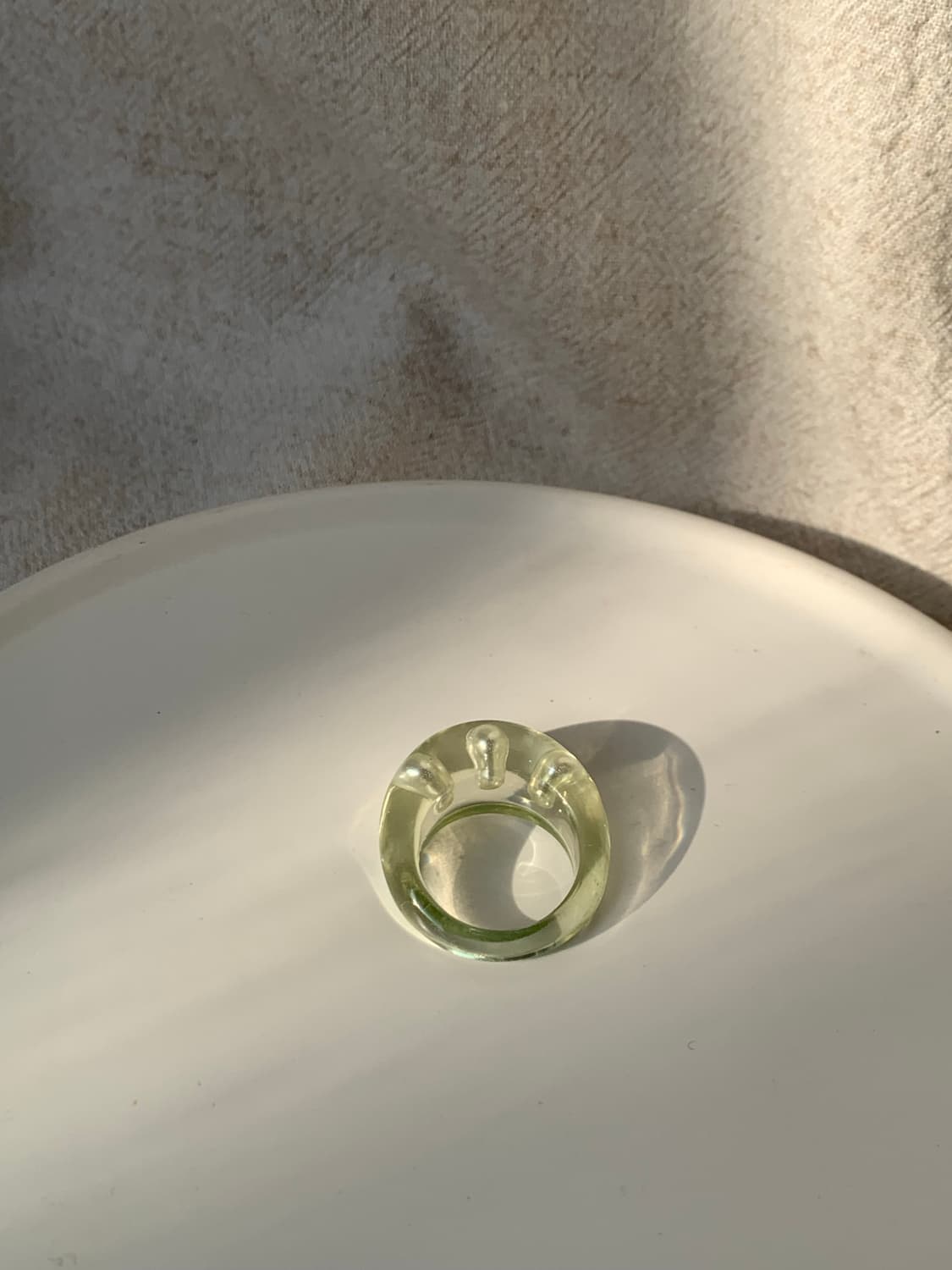 Pearl translucent ring 상품이미지3