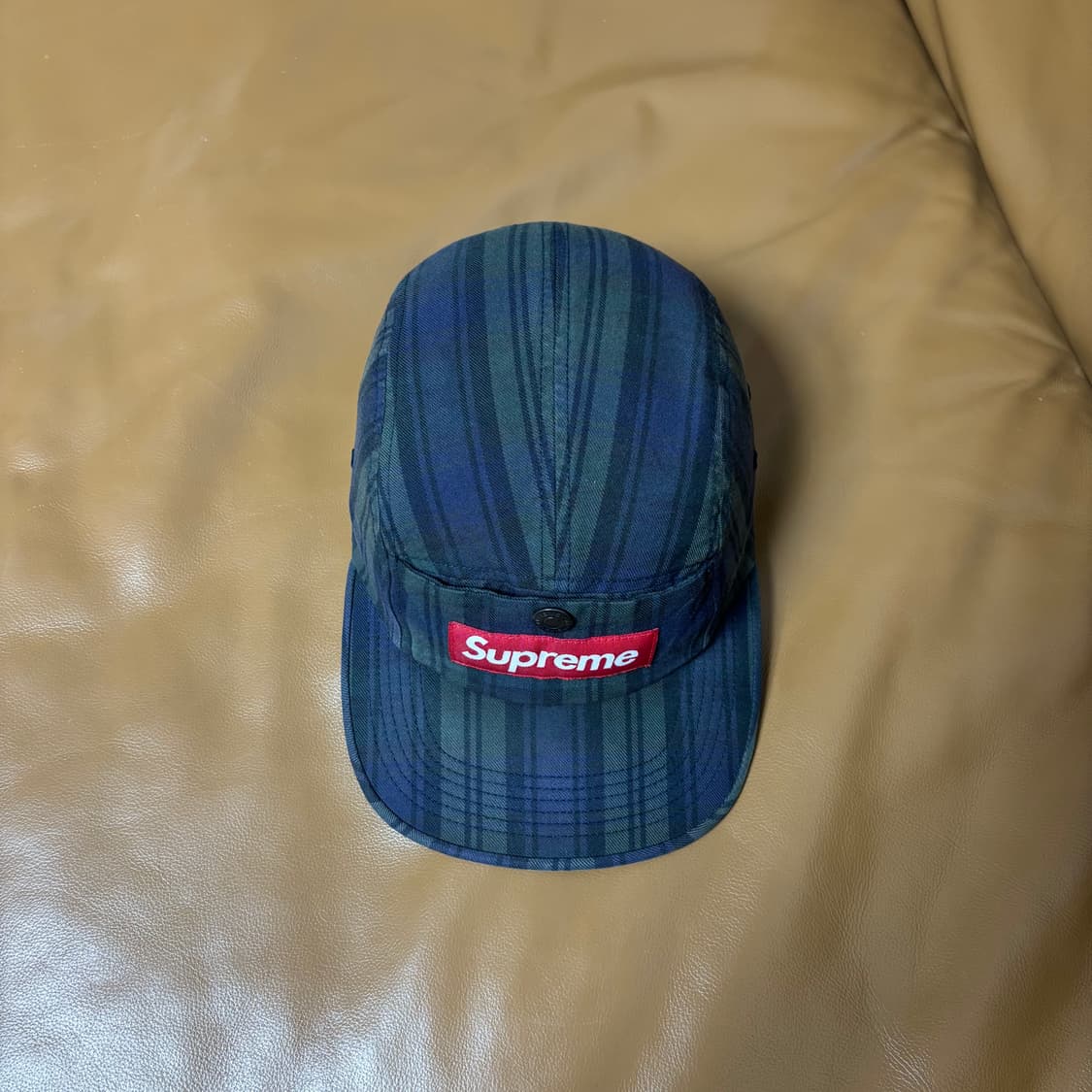 Supreme 슈프림 타탄체크 캠프캡 모자 (Tartan Check) 상품이미지5