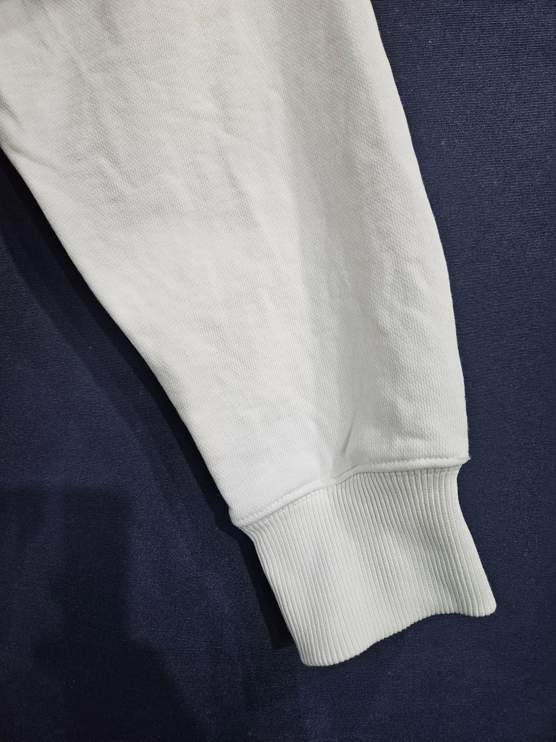 플라스틱 프로덕트 화이트컬러 남성 오버핏 90~95 후드집업  상품이미지5