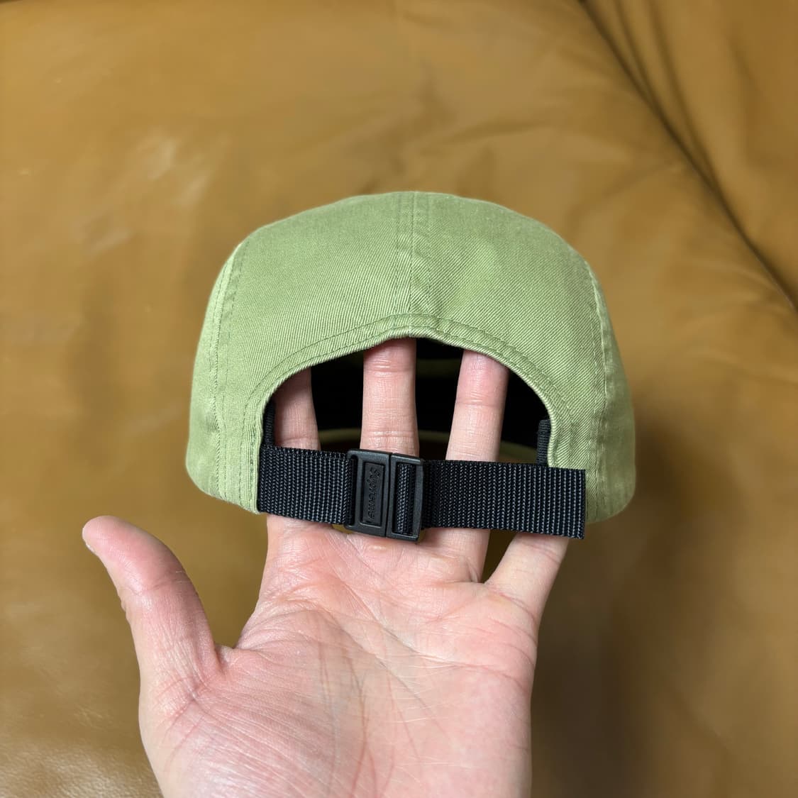 슈프림 캠프캡 모자 박스로고 24ss 워시드 치노 올리브 상품이미지8