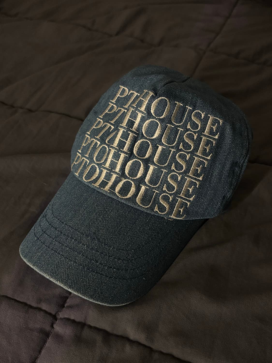 pto house 피티오하우스 청 캡 상품이미지1