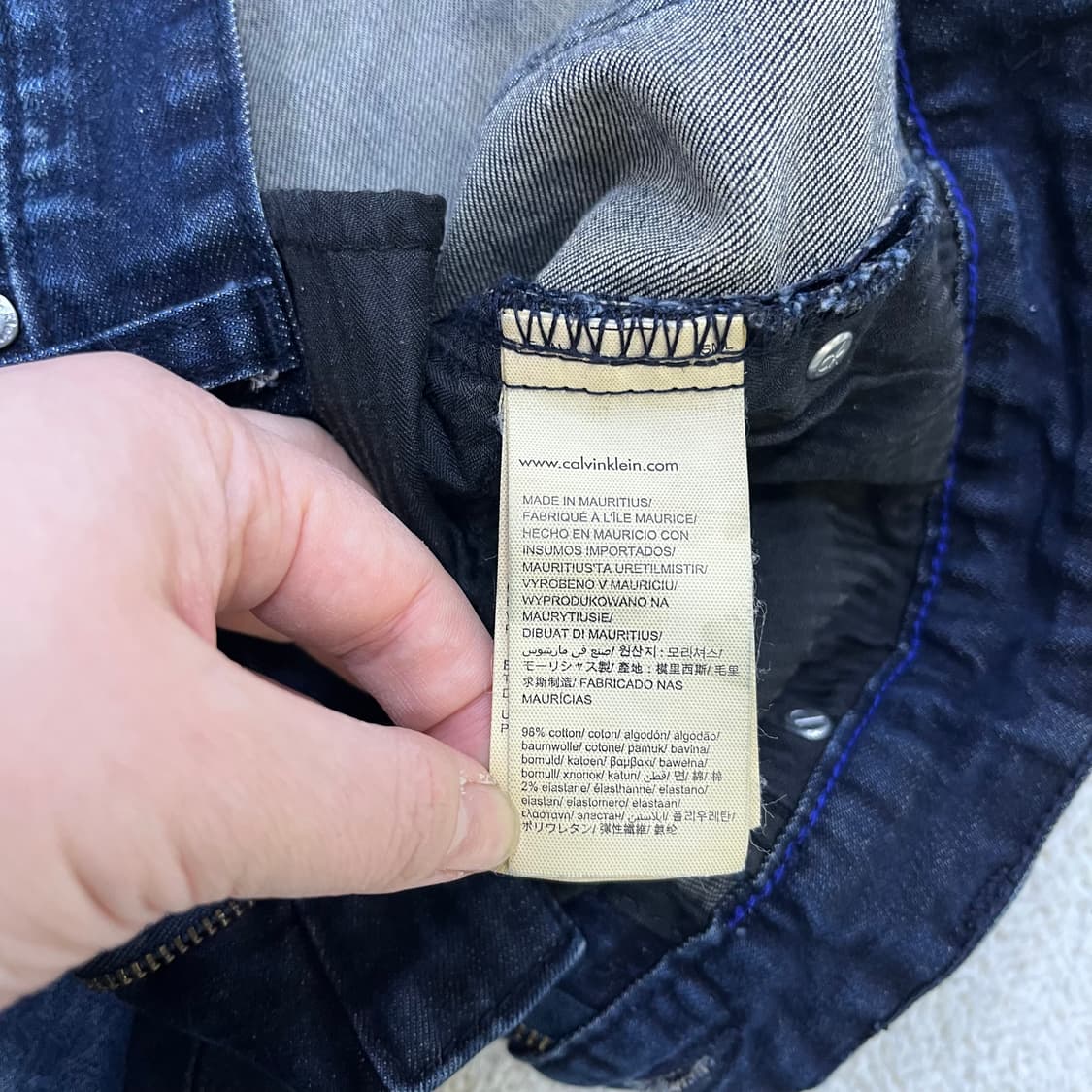 31 캘빈클라인진스 슬림핏 데님 0401M 상품이미지4
