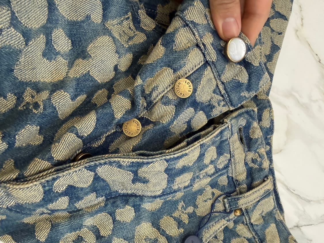 루이비통 자카드 워크웨어 데님 팬츠 상품이미지7