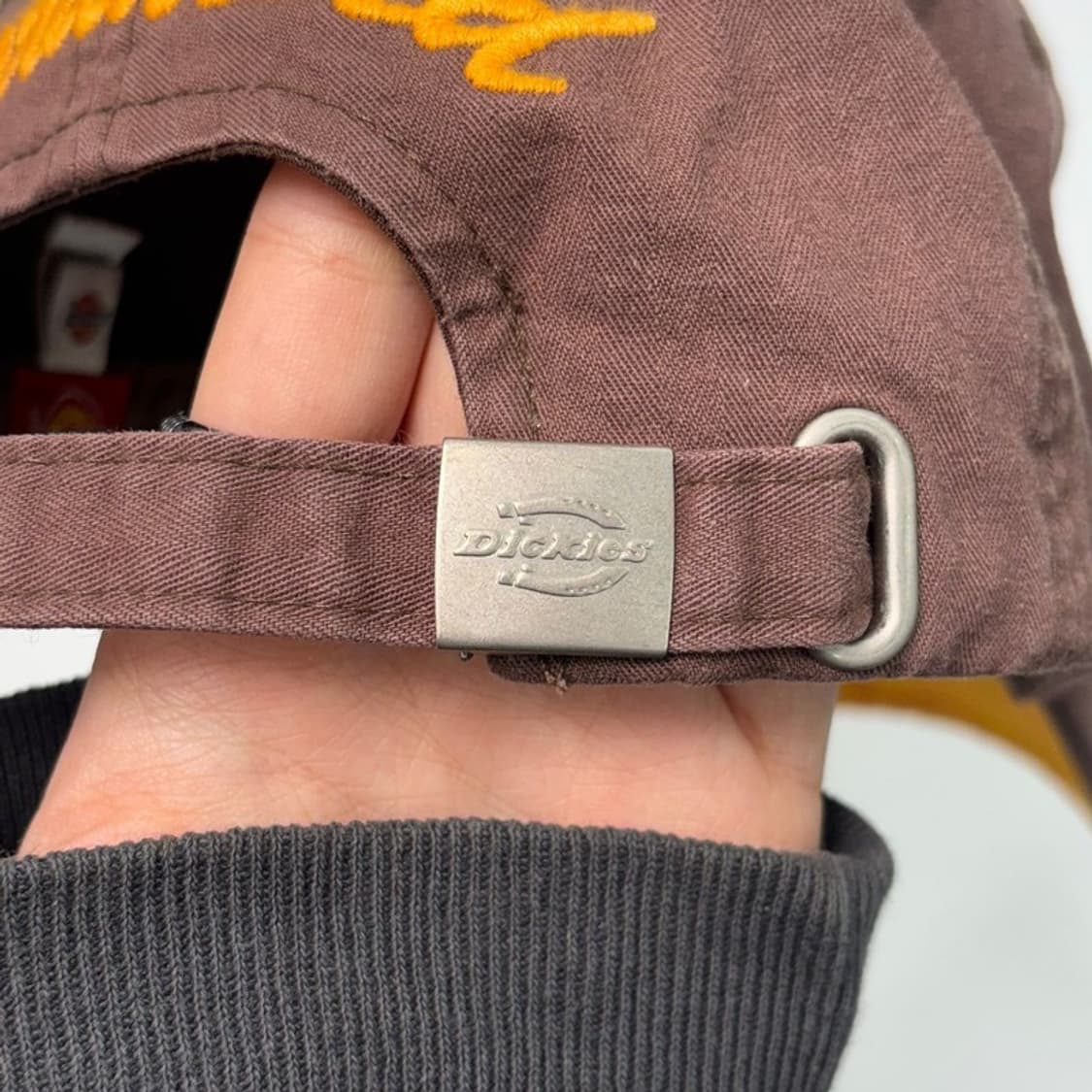 DICKIES y2k 패치 볼캡 브라운 상품이미지6