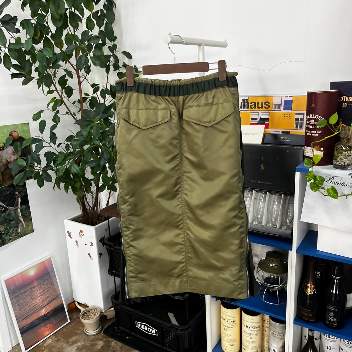 사카이 나일론 스커트 2 상품이미지5