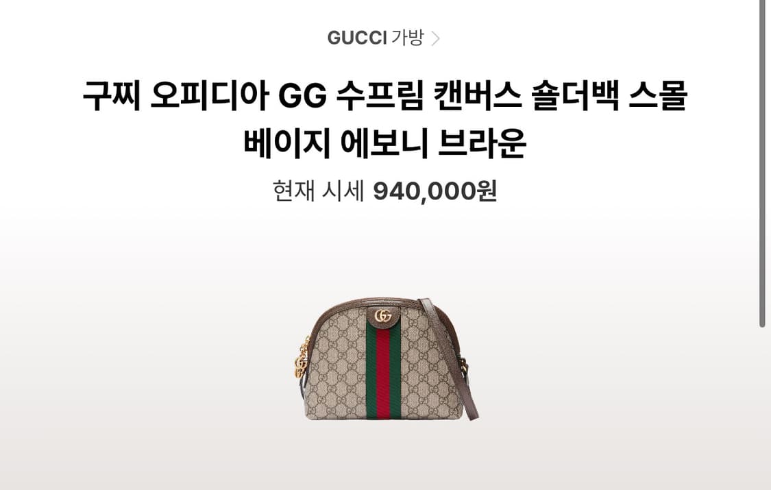 구찌 오피디아 크로스백 상품이미지3