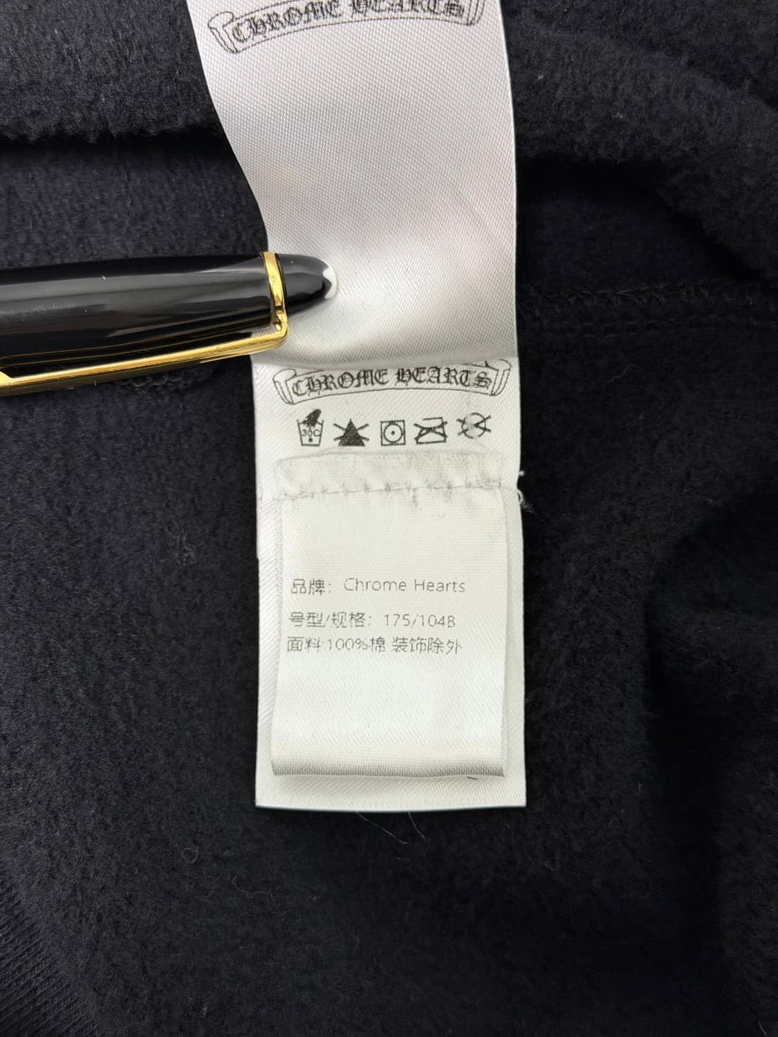 신형 크롬하츠 홀스슈 플로랄 헤비웨이트 후드집업 L 상품이미지6