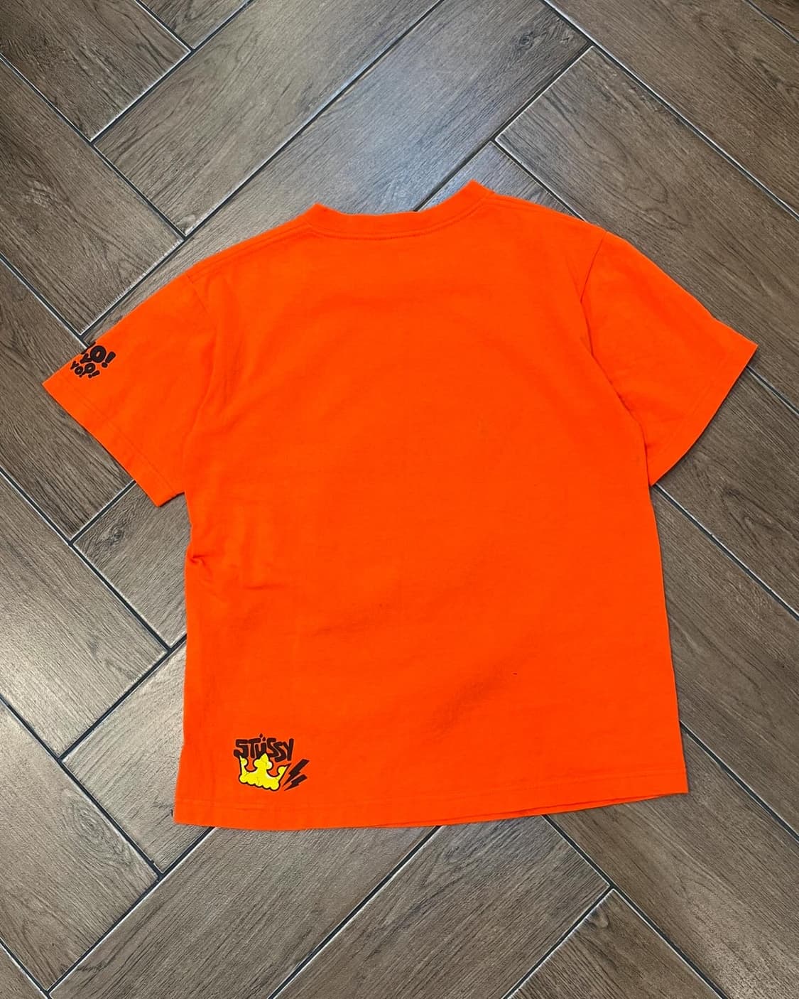 Stussy Orange T-shirt 상품이미지6