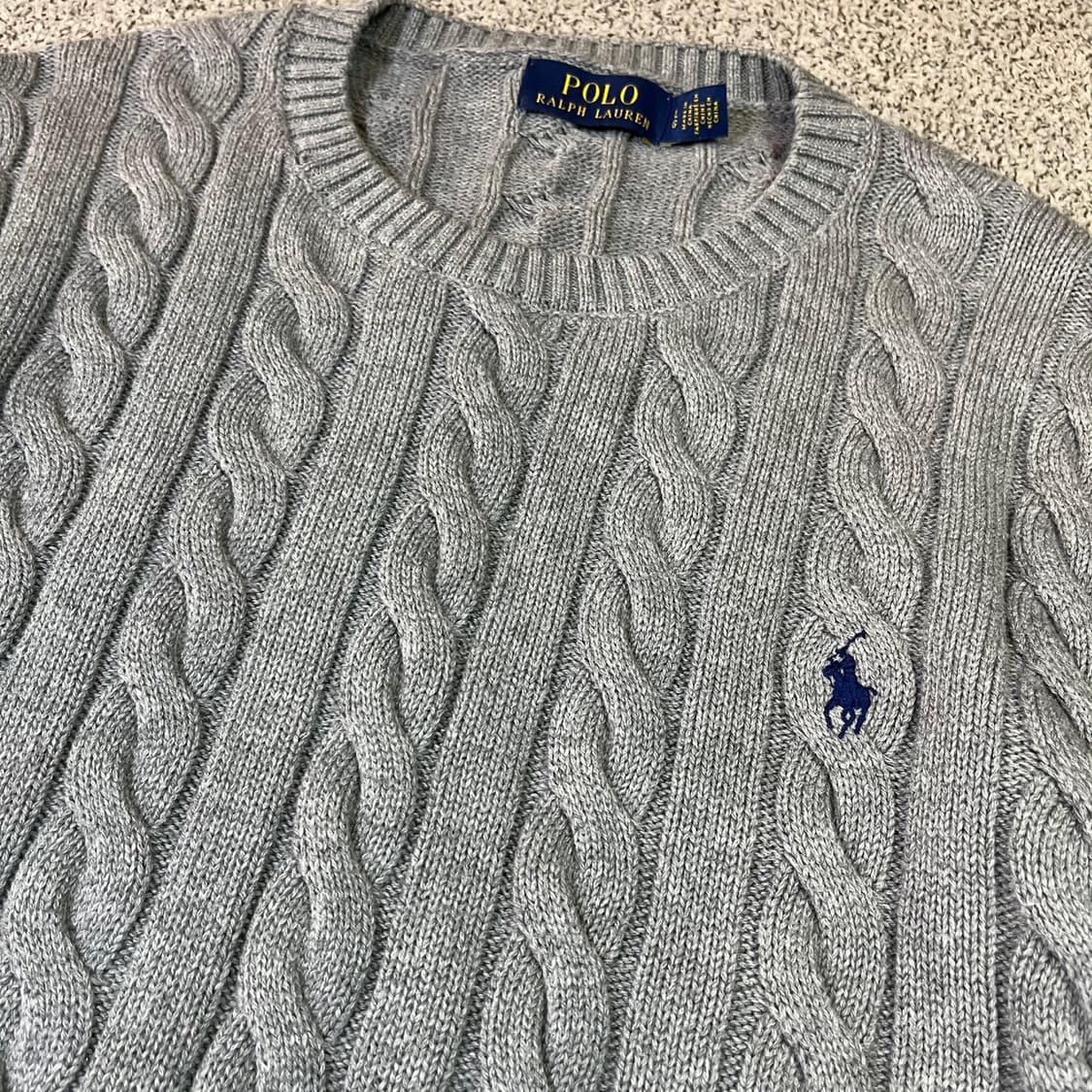 폴로 랄프로렌 케이블 니트 상품이미지2