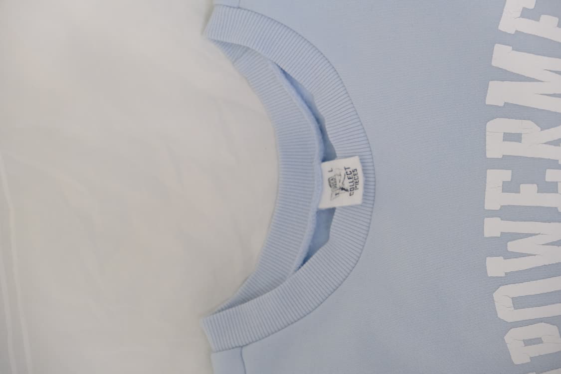 collect pieces sweat shirts(sky blue) 상품이미지3