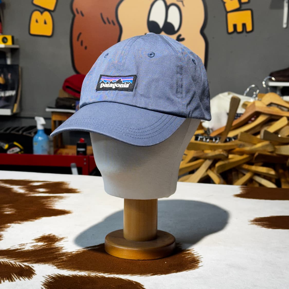 파타고니아 볼캡 블루 모자 (OS) P-6 상품이미지2