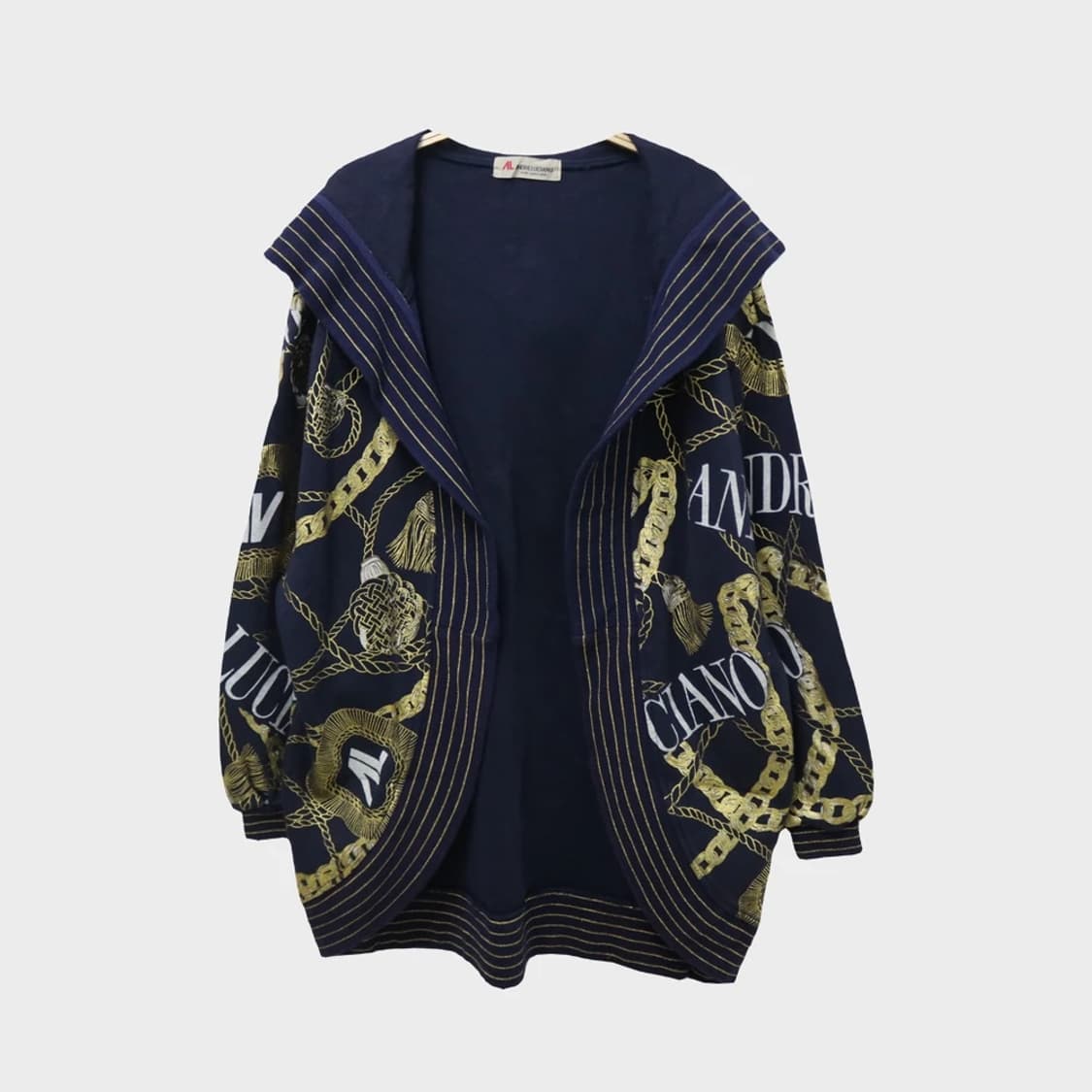 90'S ANDRELUCIANO 패턴 가디건 61509 상품이미지2