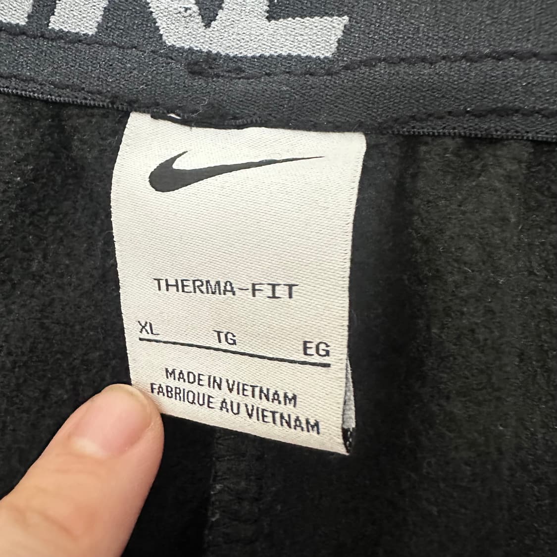 NIKE 나이키 기모 조거팬츠 블랙 XL 상품이미지9