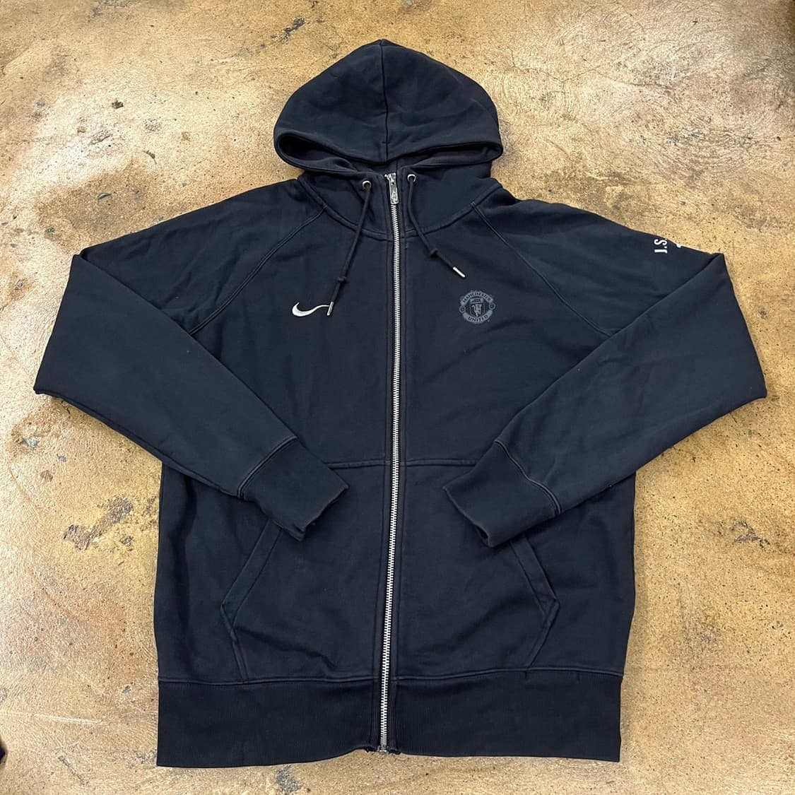 나이키 맨유 박지성 블랙 후드집업  상품이미지2