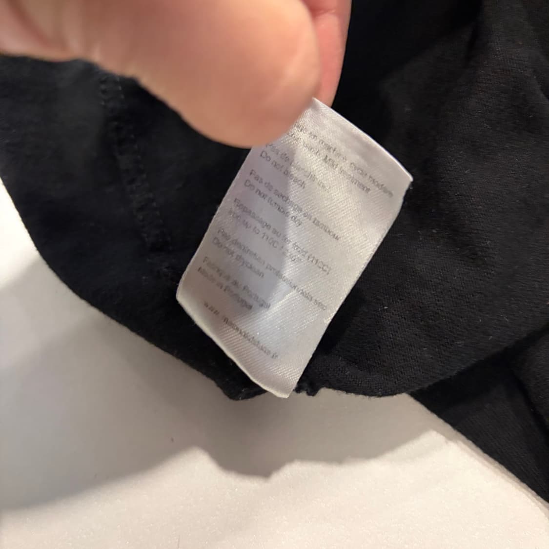 [M] 메종키츠네 폭스 반팔 티셔츠 블랙 D61 상품이미지6