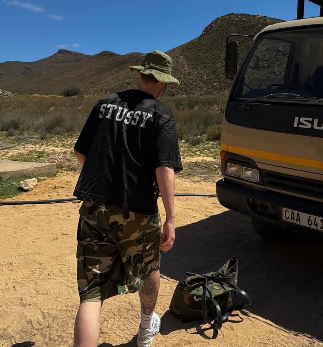 스투시 팀 저지 80 블랙 / M 상품이미지5