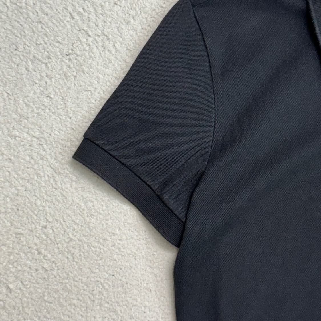 LACOSTE 슬림핏 폴로 원피스 블랙 36 상품이미지7