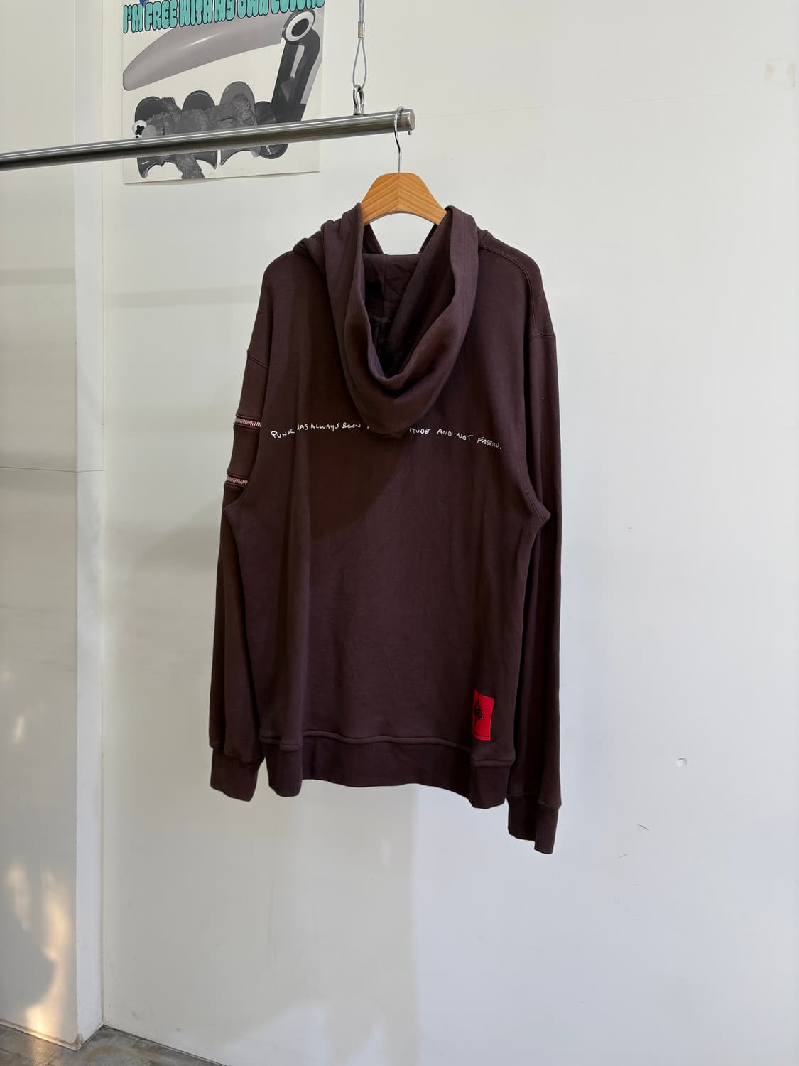 NEVER TRUST (Made in Japan) 후드집업 상품이미지5