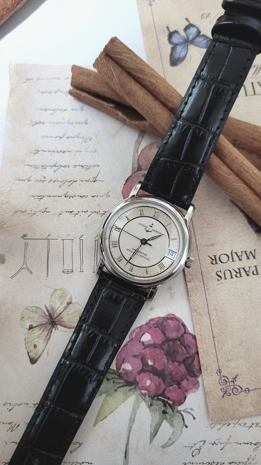 [특가상품]정품 율리스나르딘 산 마르코 남여공용 오토메틱 시계 상품이미지5