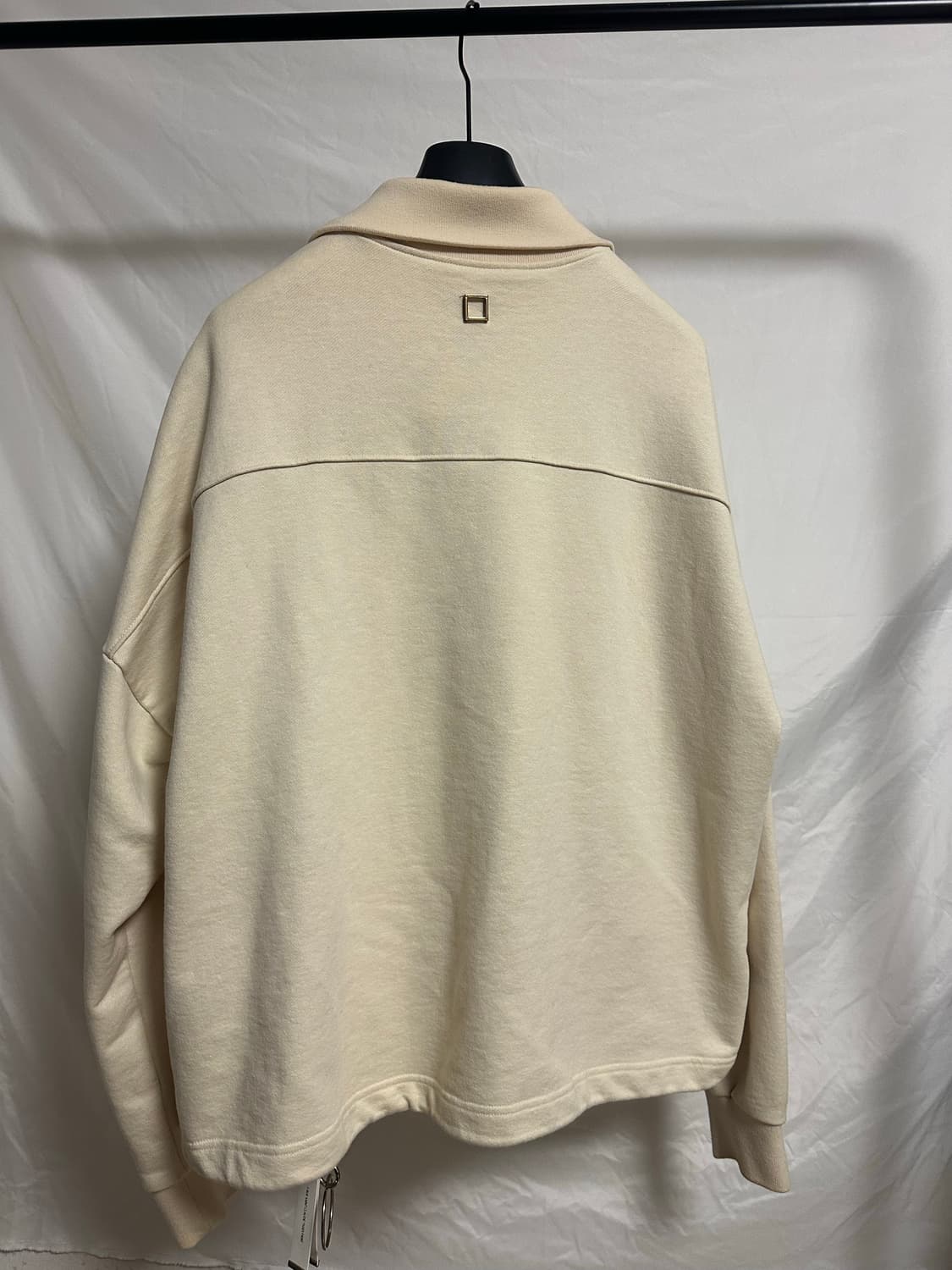 우영미 키링 하프집업 맨투맨 베이지 (48) 상품이미지2