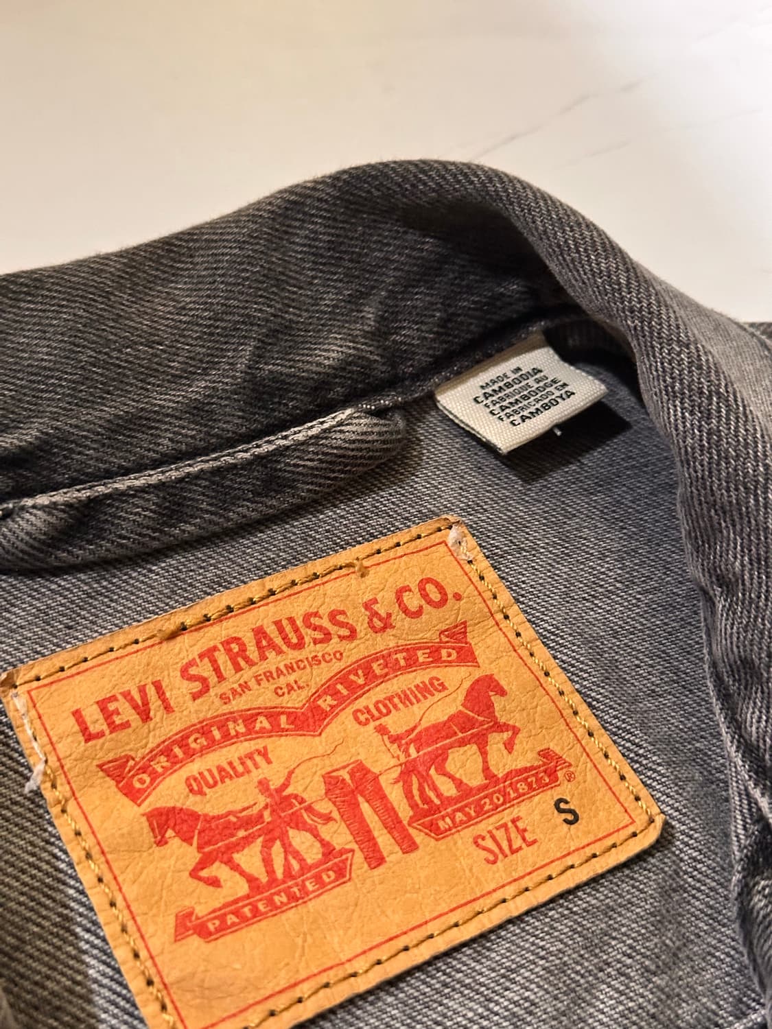 리바이스 청자켓 상품이미지3