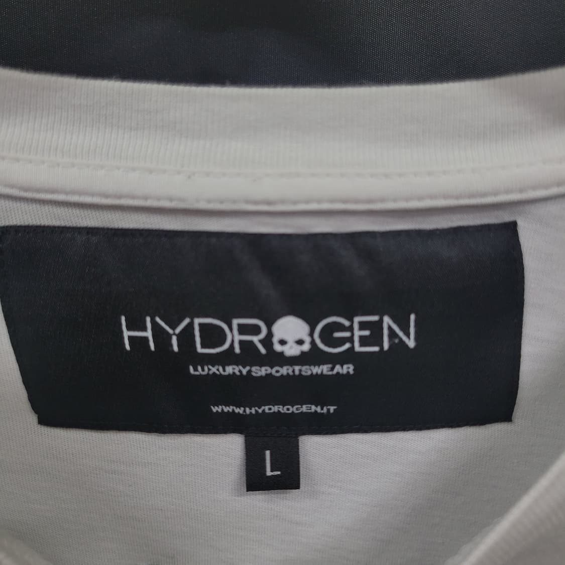 HYDROGEN 하이드로겐 스컬 스타 자수로고 셔츠 상품이미지5