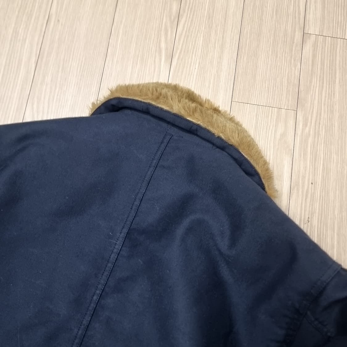 에스피오나지 N1 덱 자켓 네이비 퍼 카라(105) 상품이미지6