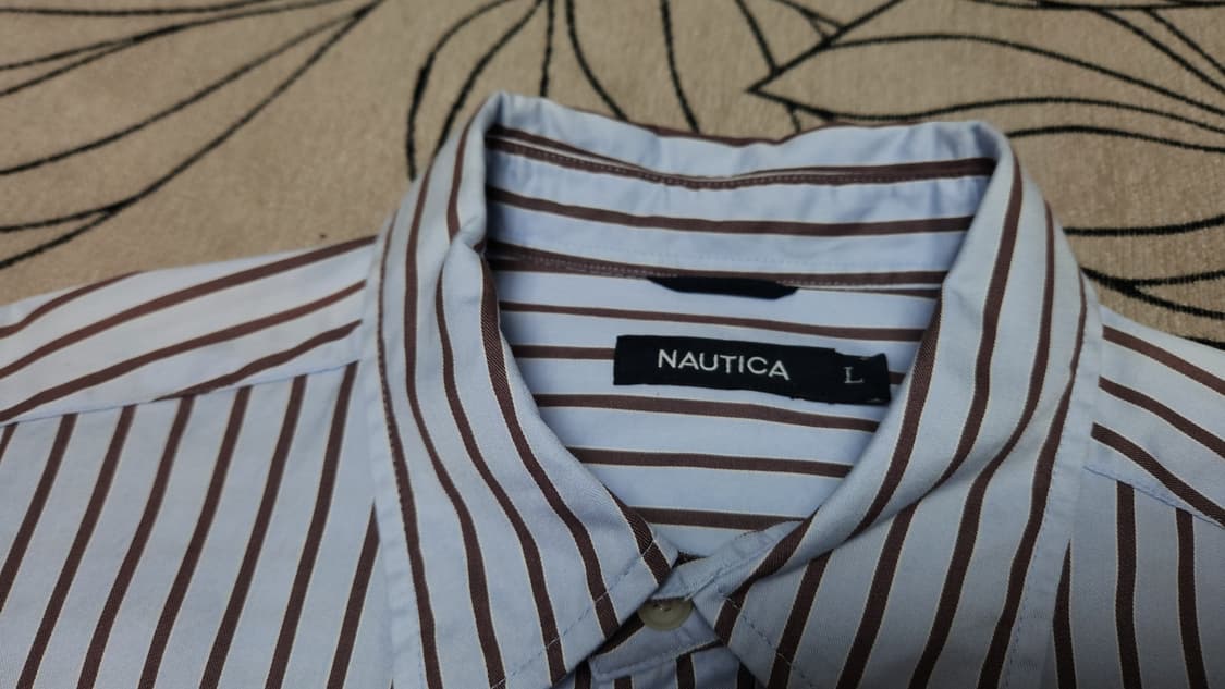 90's 빈티지 Nautica 스트라이프 셔츠 105 상품이미지2