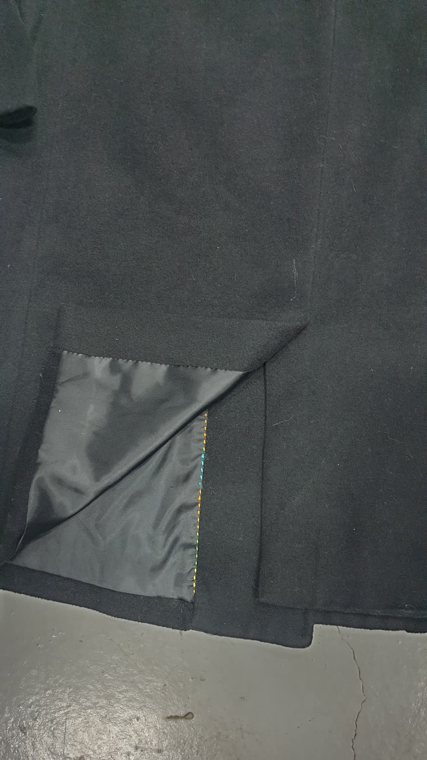 정품 조르지오 아르마니 캐시미어 100%코트 48 상품이미지6