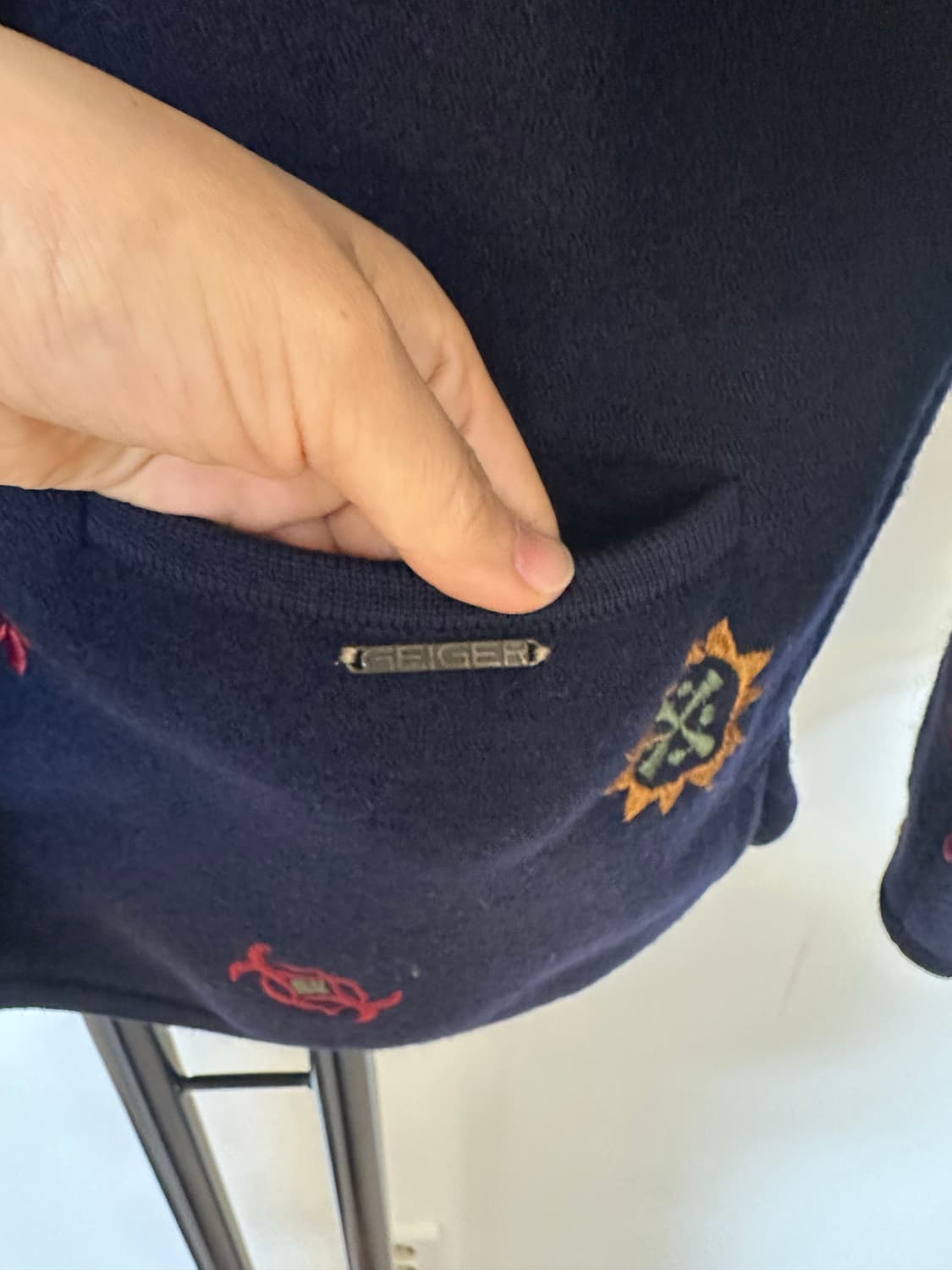 GEIGER 가이거 여성 자수 가디건 오스트리아 - 40사이즈 상품이미지8