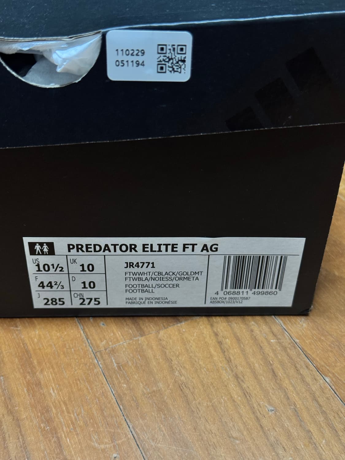 아디다스 프레데터 엘리트 폴드오버 텅 AG 상품이미지6