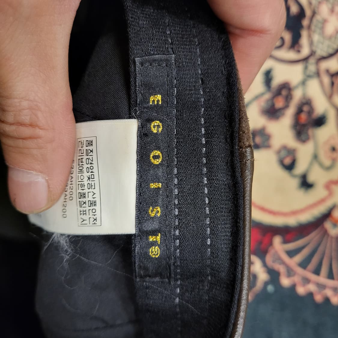 EGOIST 양가죽 헌팅캡 상품이미지6