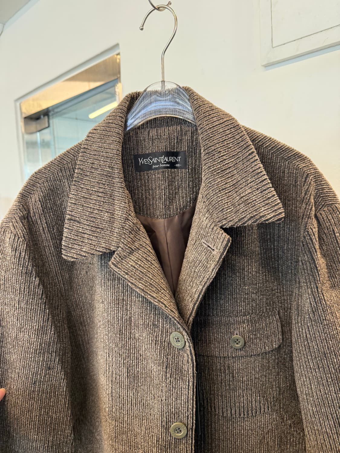 Yves Saint Laurent's brown corduroy jack 상품이미지2