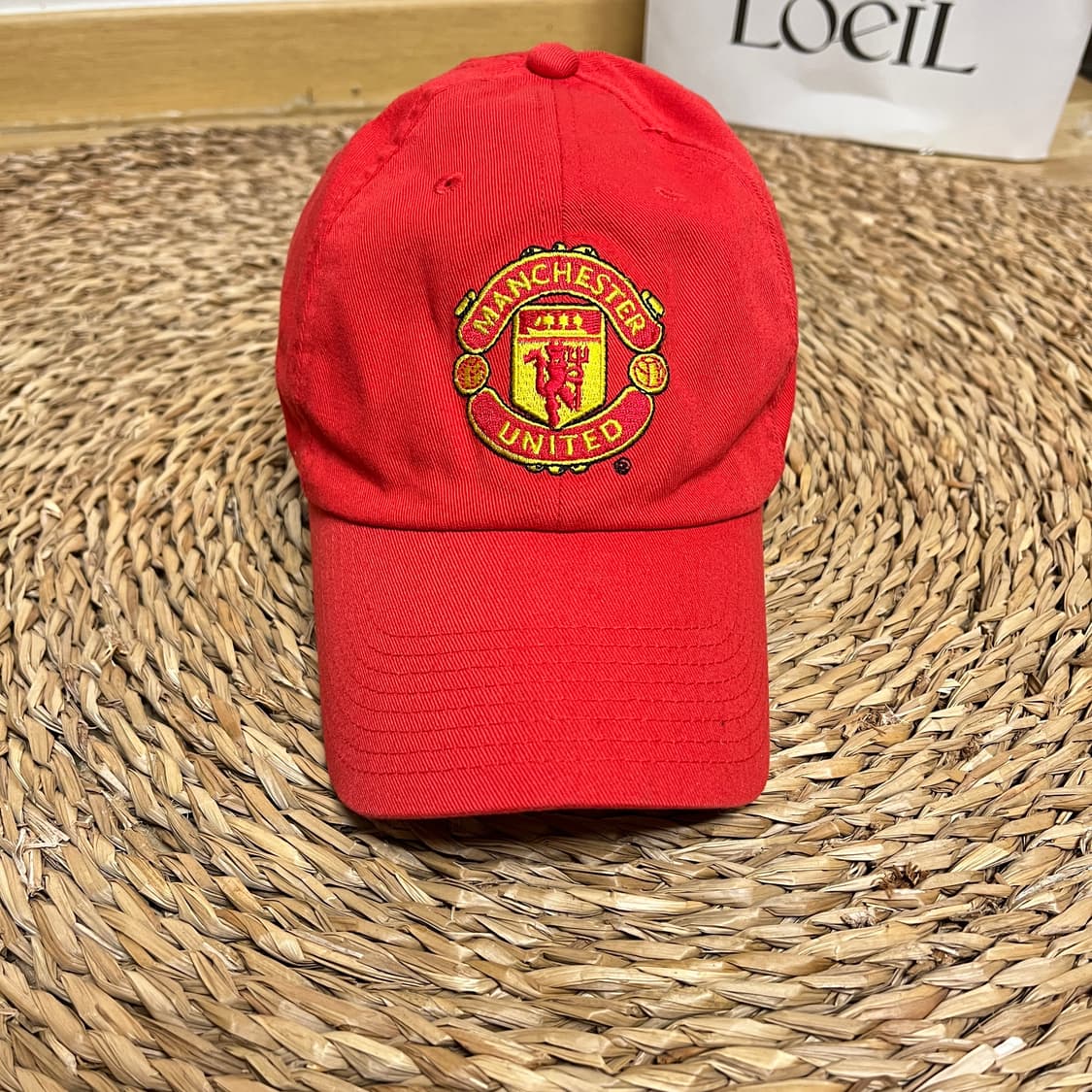 맨체스터유나이티드 나이키 레드 볼캡 상품이미지1