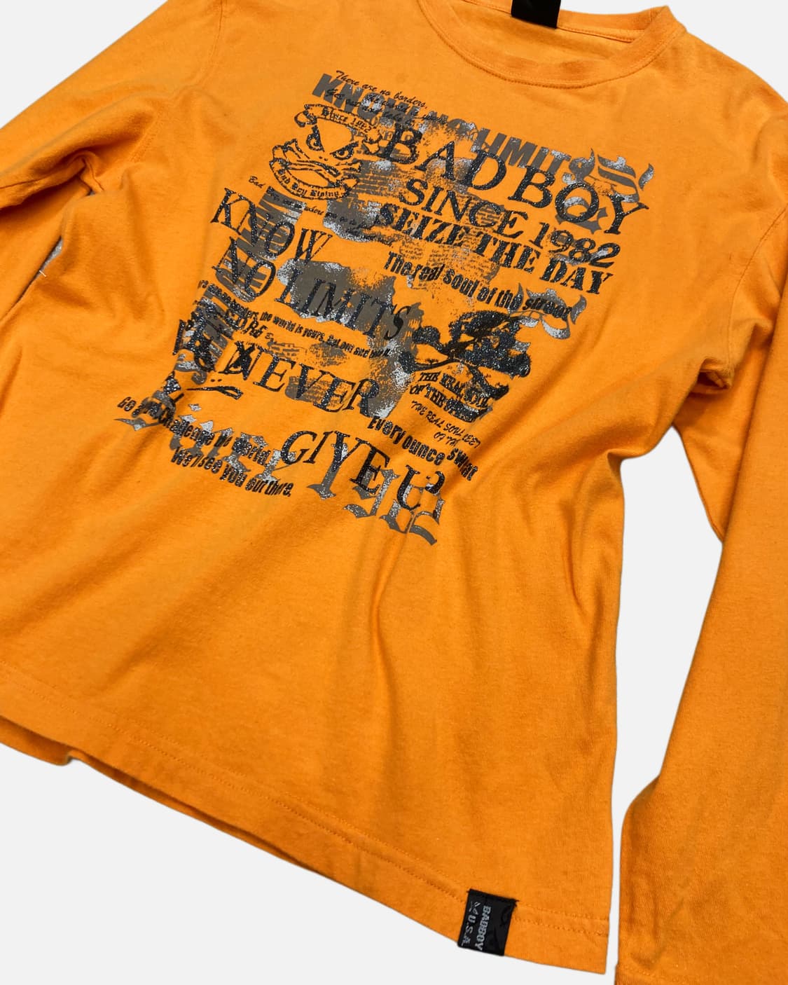 BAD BOY glitter grunge printing t 상품이미지2