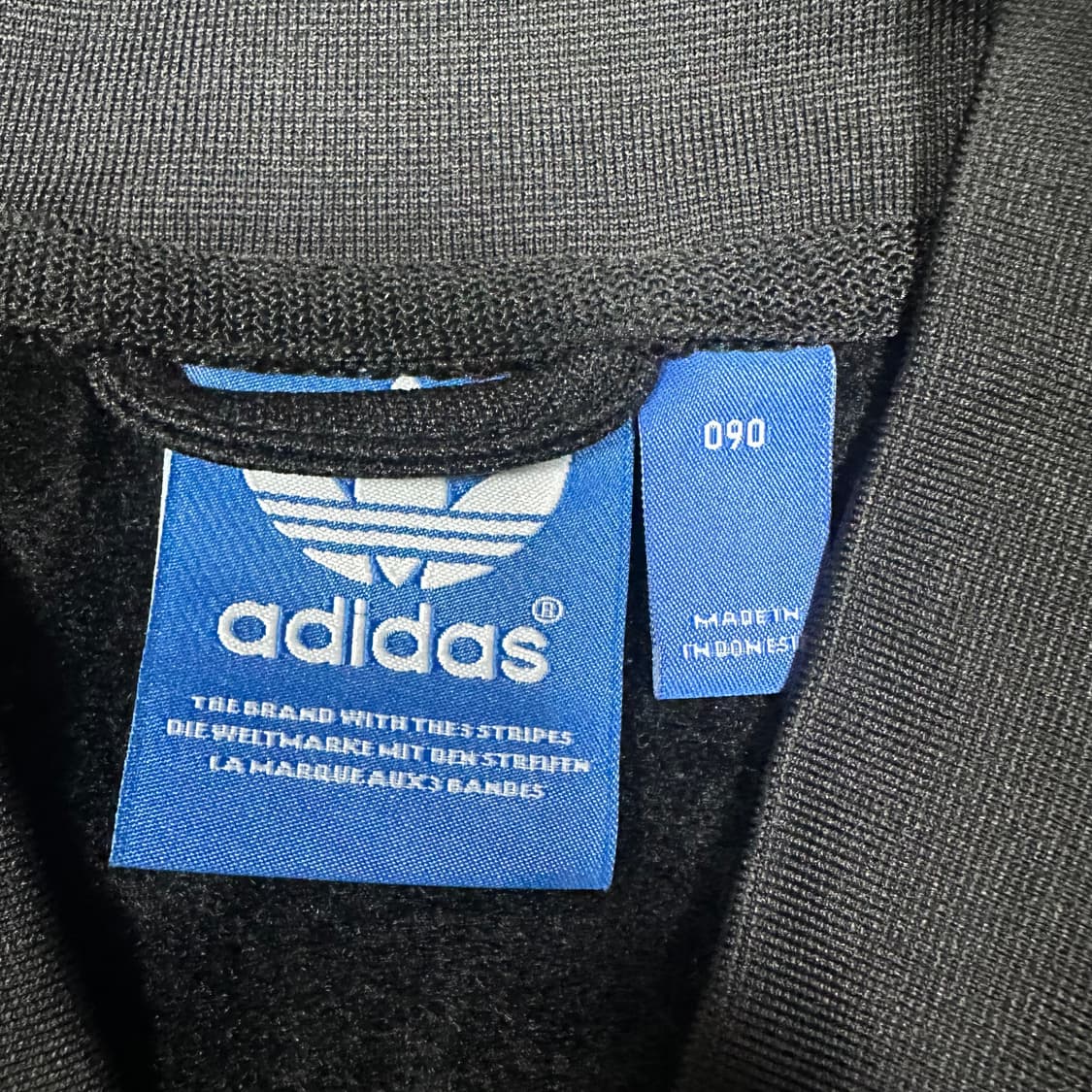 ✨ (바배) 아디다스 기모 슈퍼스타 블랙 트랙탑 져지 상품이미지3