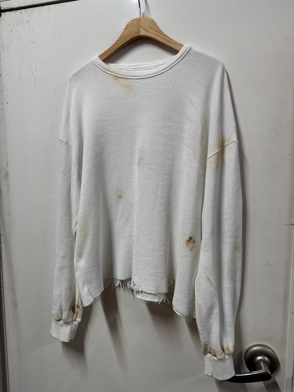 빈티지 와플 레이어드 긴팔(자체제작) 상품이미지2