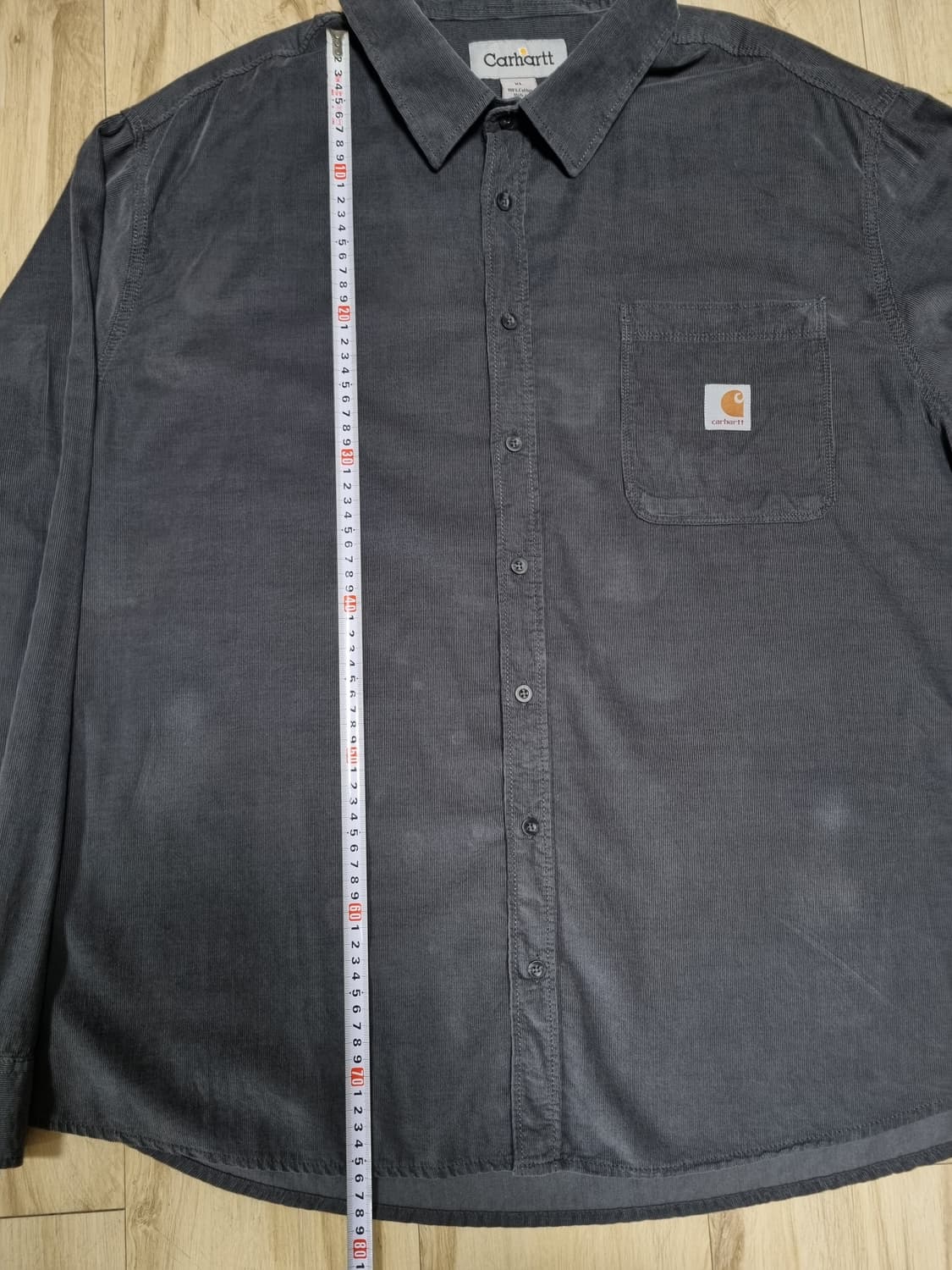 칼하트 코듀로이 워크셔츠(XL) 상품이미지4